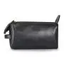 High quality leather make up bag for men customized  men toiletry bag