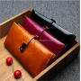 Jranter OEM ODM Carteras De Cuero Billeteras  Para Mujeres Designer Genuine Cow Leather Women Lady Clutch Purse Long Wallet