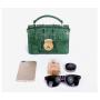 High-end exotic leather lady shoulder bag luxury crocodile handbag