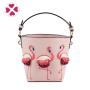 Wholesale cheap ladies women's bucket hand sling bag  2018 pink bucket handbag