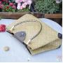 Classic Straw Weaving Summer Beach Shoulder Bag Tote Handbag Rattan Shopping Bags Hand-woven Ethnic Bags