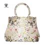 Vintage Genuine Snake skin Leather Women Handbag
