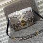 OEM ODM Customized Famous Designer Luxury Fashion Genuine Exotic Snake Skin Leather Crossbody Square Bags Handbags