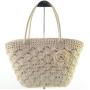 Women Straw Handbag Woven Shopping Tote Bag Rattan Woven Beach Bag