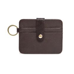 Best selling genuine cow leather purse for casual men,thin small card bag