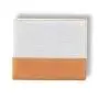 Gift wallet with logo customs design men wallet leather and canvas RFID blocking