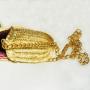 Cherry / Banana Embroidery Straw Woven Messenger Shoulder Bag Rattan Beach Crossbody Handbags