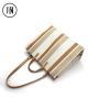 Promotional style canvas lady handbag with strap popular shoulder bag tote bag for women