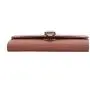 Tri-fold designer ladies long style wallet women leather clutch purse