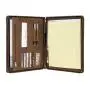 A4 Document Organizer Folder  Padfolio Personalized Leather Portfolio with pen holder