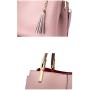 2024 New arrivals bag  women's bag genuine leather handbag with tassel china  guangdong custom factory