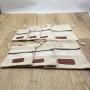 Jute Drawstring Pouch With Transparent Window For Dog Food