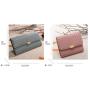 2019 Fashion Cowhide Genuine Leather Card Holder Women Wallet Purse