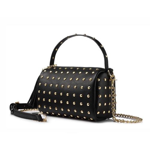 Lovevook Realer Fashion pu leather handbag stylish bag Shoulder Bag Small Side Purse Mini Clutch with Bling Rivets