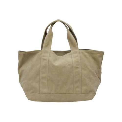 Keymay Wholesale High Quality Large Capacity White Canvas Tote Bag With Short Handle