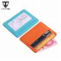 Genuine Leather Business ID Credit Card Holder  Wallet