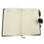 Fancy Agenda organizer planner leather notebook with pen holder