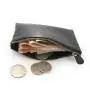 Endurable nice PU leather wallet card holder small card holder pouch with zipper