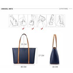 Lovevook Realer handbags for ladies women waterproof Nylon ladies casual totes bag female shoulder bag  women laptop tote bag