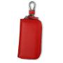 Men Cowhide Zip Key Chains Wallet Real Leather Multifunction Car Key Pouch With Card Holder