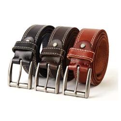 Colorful fashion man belt cow leather mens belts