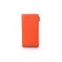 Women Top Grain Leather Wallet High Grade Fashion Long Bifold Purse