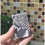 Custom Fashion Real Snake Skin Leather Wallet Magnetic Money Clip