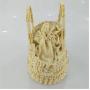 Fashionable Gold And Silver Bucket Woven Straw Shoulder Bag Women Hand-woven Summer Beach Bags