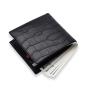 Crocodile leather genuine cowhide soft leather rfid card wallets cash slim wallets