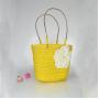 2019 Fashion Women Summer Straw Bag Cheap And Beautiful Flower Rattan Beach Tote Handbag