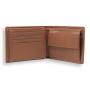 Napa nice cowhide leather trifold wallets coin wallets RFID blocking
