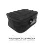 Customized New Products stash box  hot sale smell smelly odor proof carbon fiber lining tobacco case  luggage bag