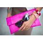Custom Luxury Handmade Real Genuine Snake Skin Leather Evening Clutch Bag Envelope Clutch Hand Bags Purses Sac A Main Femme