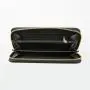 women long leopard leather Print wallet ladies clutch purse bag with handle