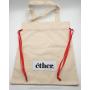 Cotton Tote Bag With Handle and Drawstring