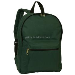 Gelory 2024 Basic Polyester Backpack Padded Shoulder Straps Cheap Wholesale Custom Children School Bag
