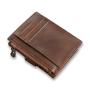 Multiple nice design rfid bifold leather card case leather purse coin wallet