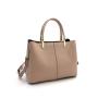 Guangzhou Manufacturer Custom Elegant Genuine Leather Women Handbags Fashion Design Litchi Grain Luxury Handbags
