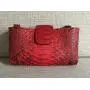 OEM Bolsas De Mujer Feminina Personalizado Custom Real Snake Skin Leather Designer Shoulder Chain Sling Crossbody Bags