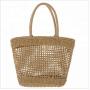New Ladies Beach Rattan Straw Tote Bags Hollowed Out Casual Woven Shopping Bag