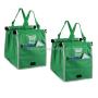 Foldable grocery bag shopping cart trolley cooler holder carrier bag reusable portable shopping bag