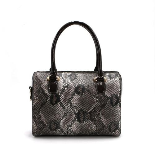 custom carry on lades bag handbag with snake skin
