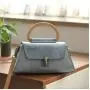 2023 New Leather Lady's Bag Vegetable Tanned Manual Bags Original Japanese Mist Wax Leather Portable Bag