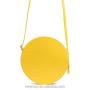 Fashion PU leather bag yellow lemon small shoulder bag