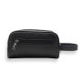 Customs design leather make up cosmetic bag with logo