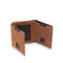 Slim leather wallet men RFID elastic band men wallet with coin pocket