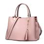 2024 New arrivals bag  women's bag genuine leather handbag with tassel china  guangdong custom factory