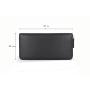 Leather long men wallets customized leather clutch zipper wallets men