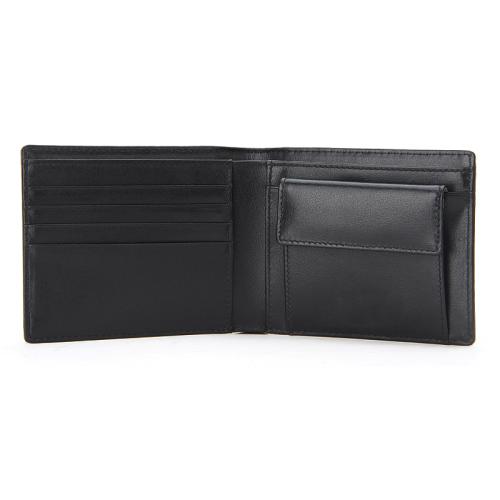 top genuine leather men's wallet with coin pocket