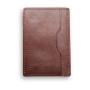 Italian cowhide genuine leather customized logo card holder card case with money clip elastic band